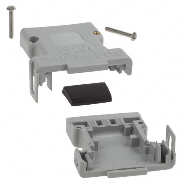 3485-2200F 3M  Capots de connecteurs D-Sub en forme de D